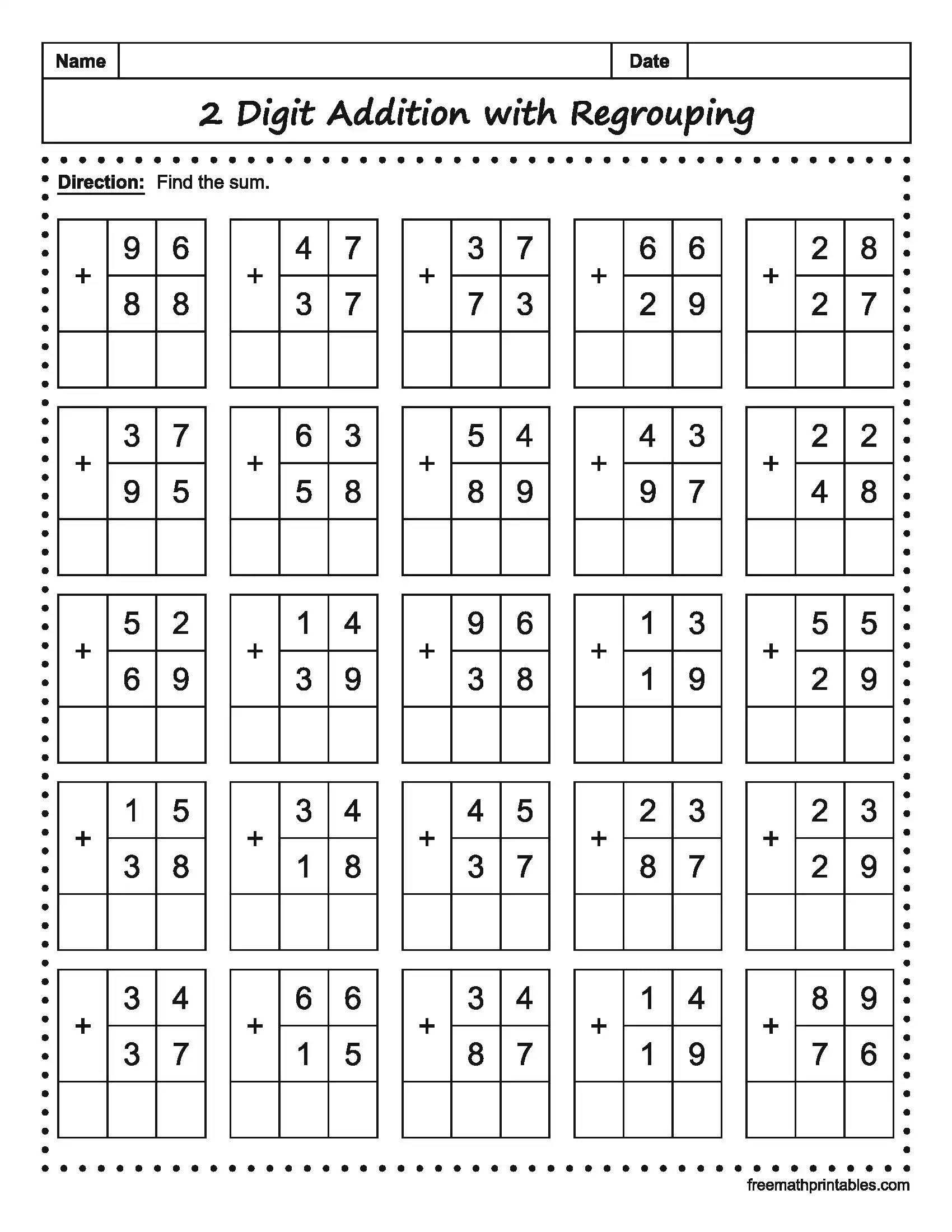 Math Worksheet 9