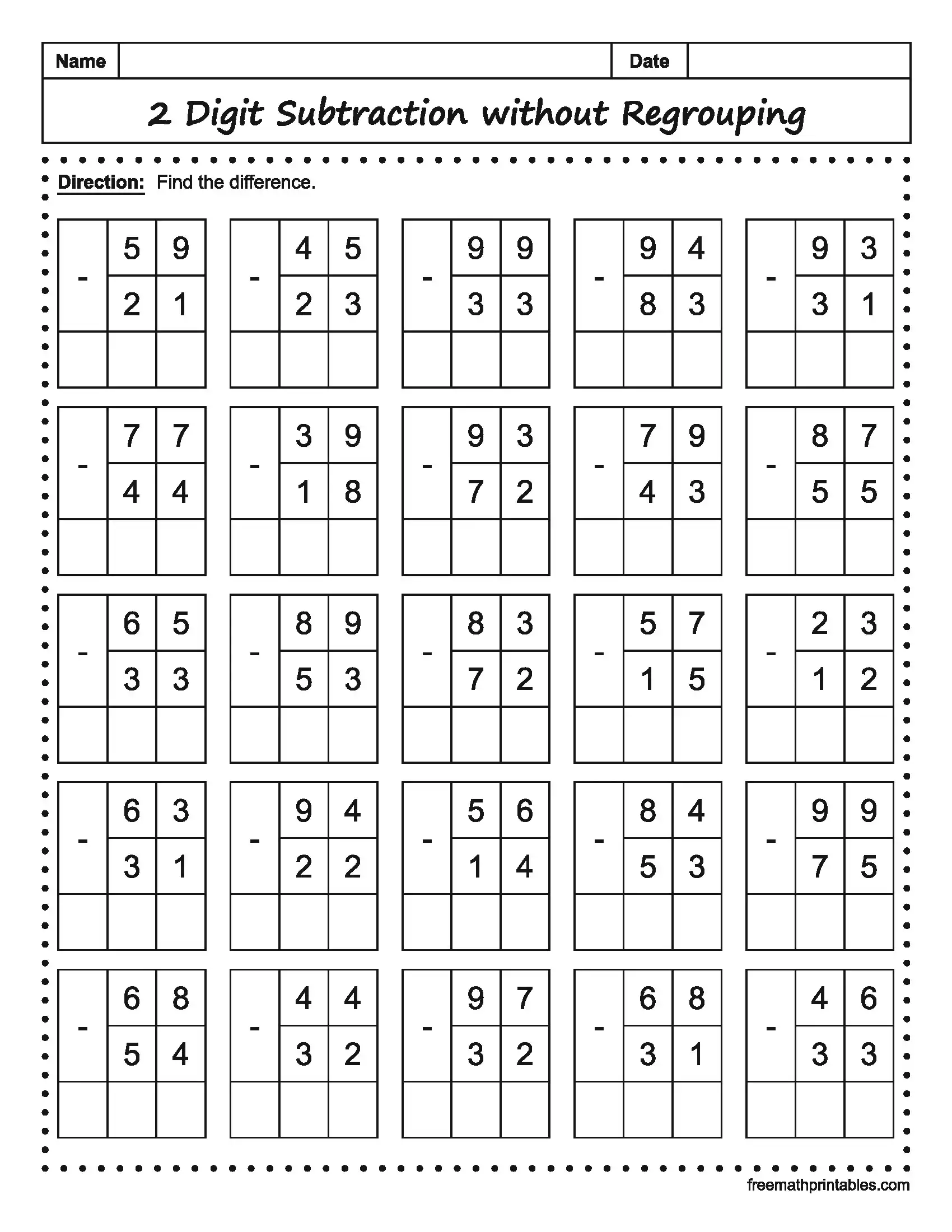 Math Worksheet 9
