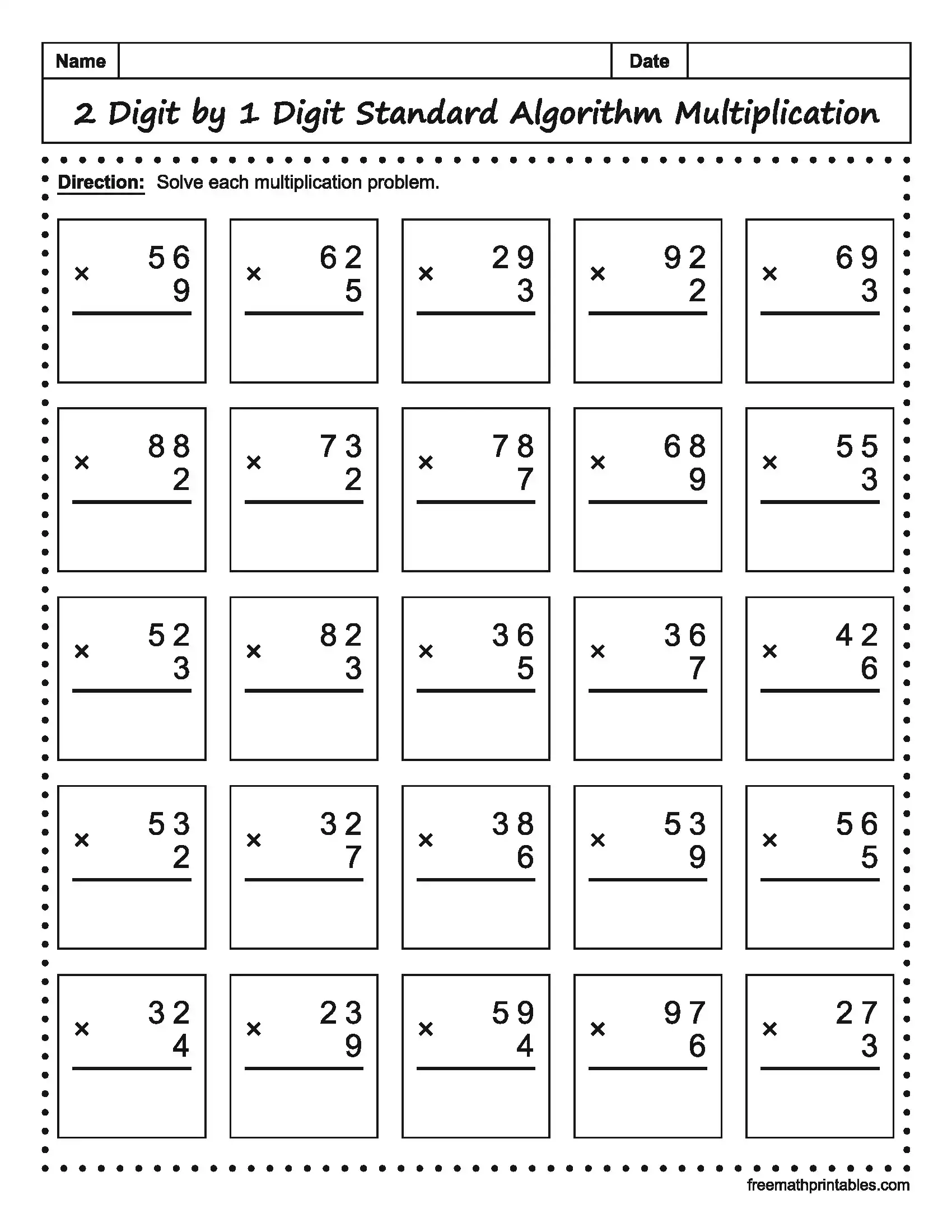 Math Worksheet 16