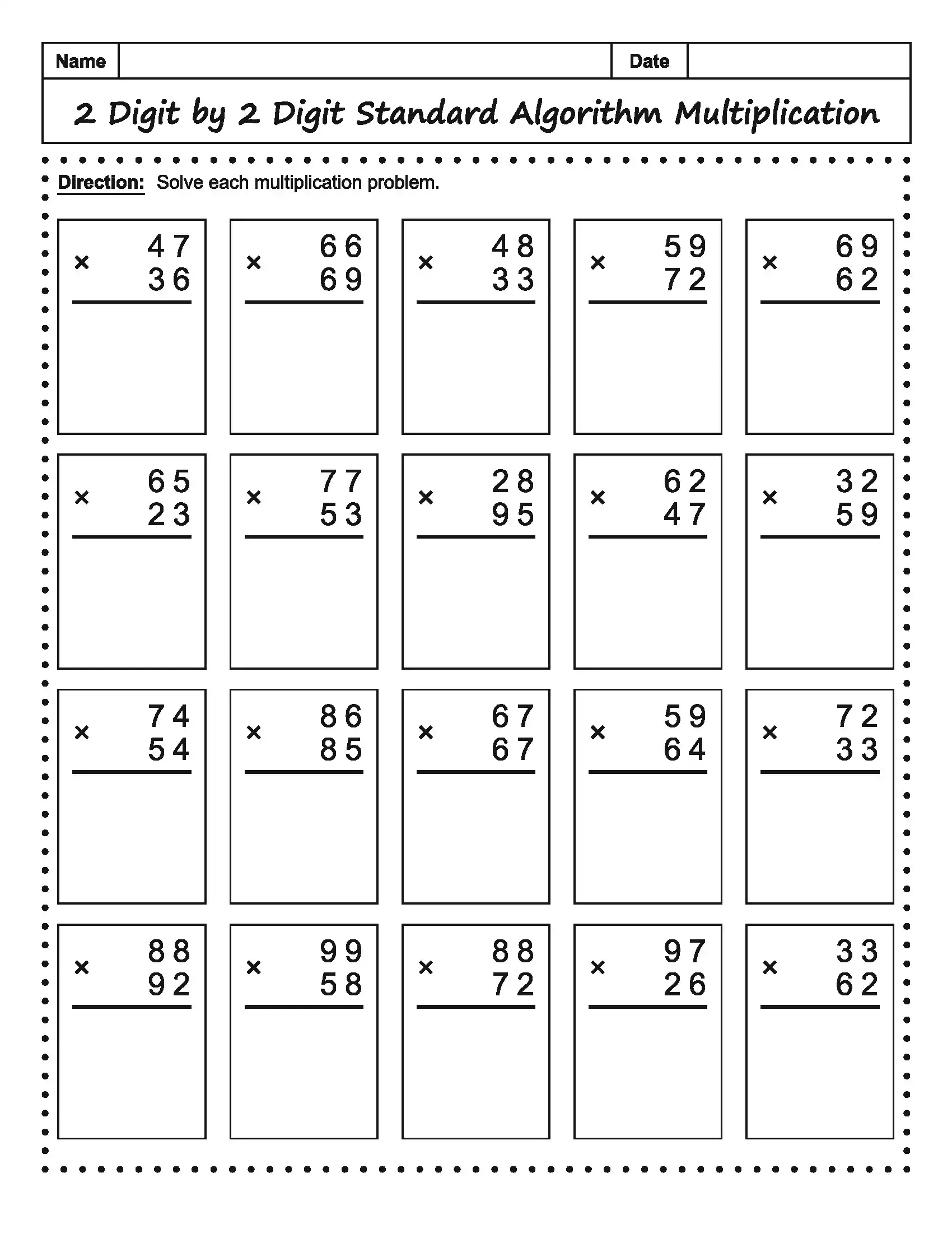 Math Worksheet 14