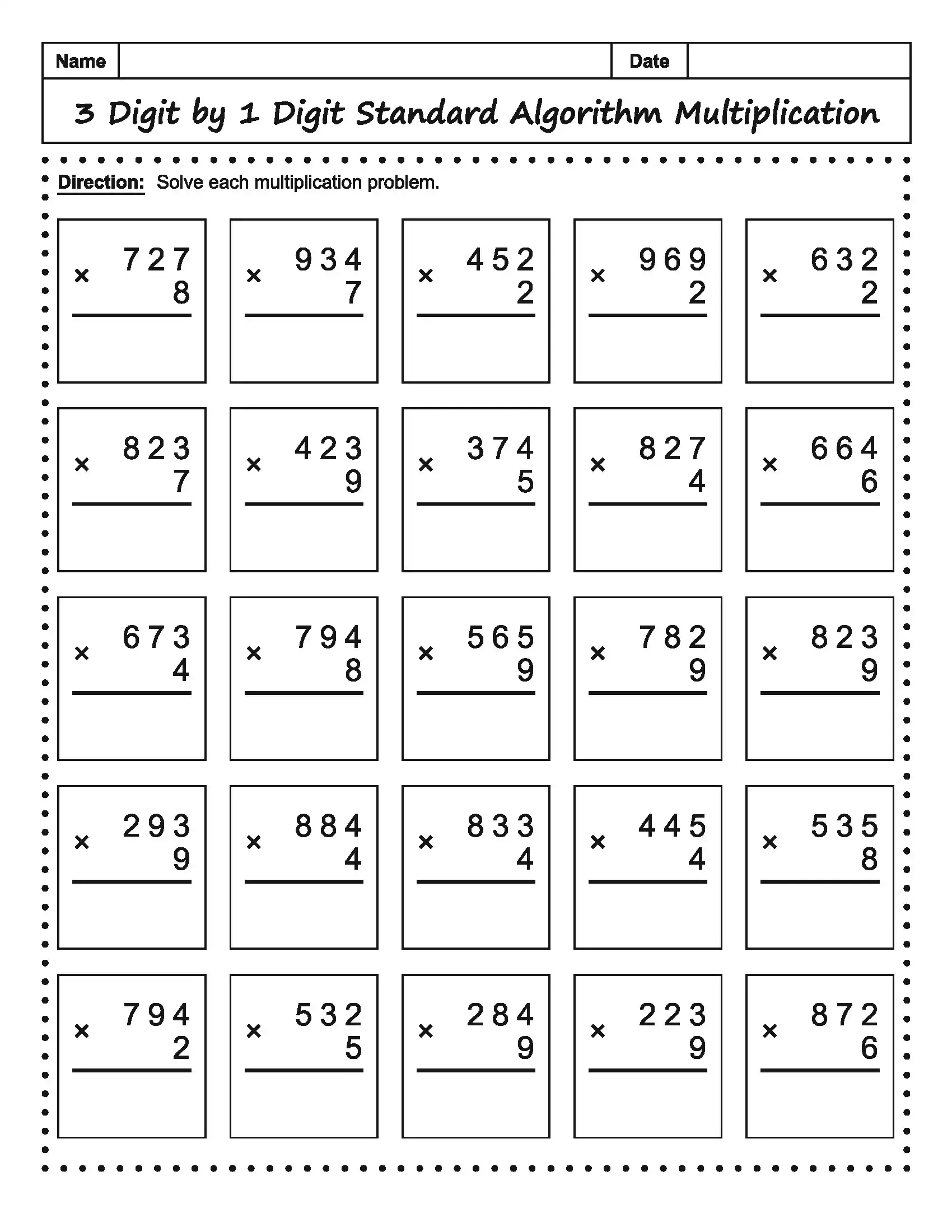 Math Worksheet 4