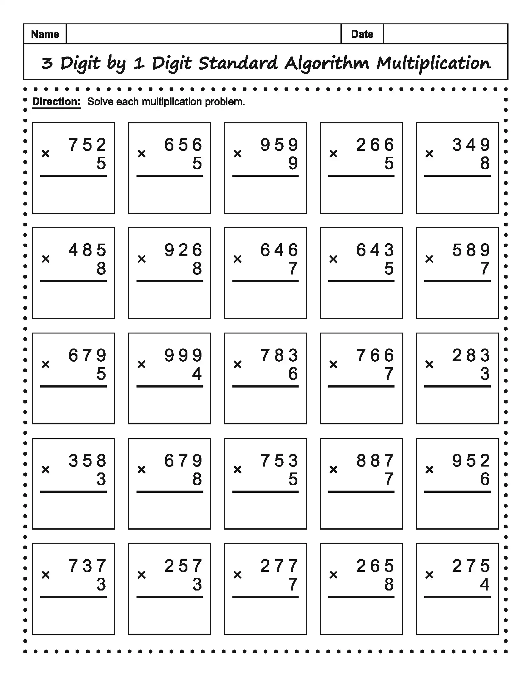 Math Worksheet 14