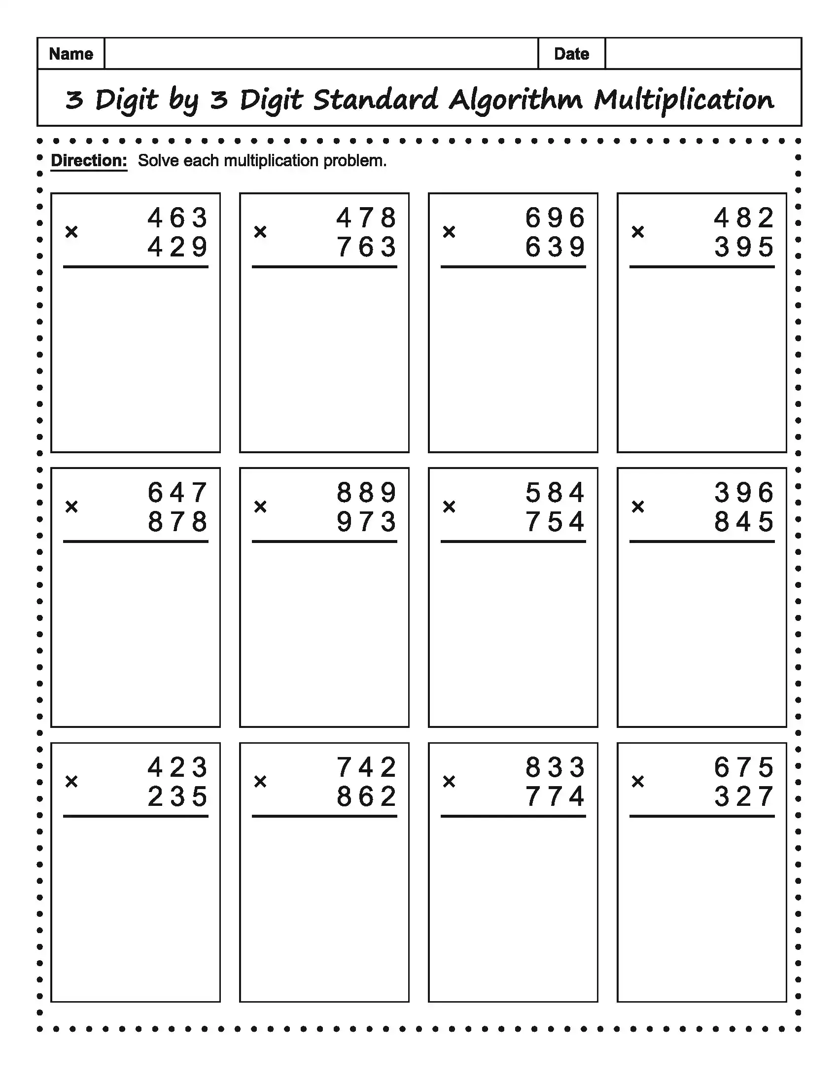 Math Worksheet 14