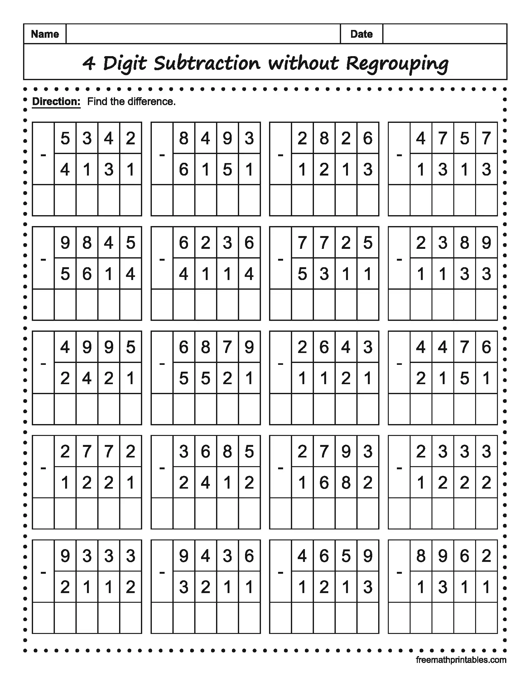 Math Worksheet 2