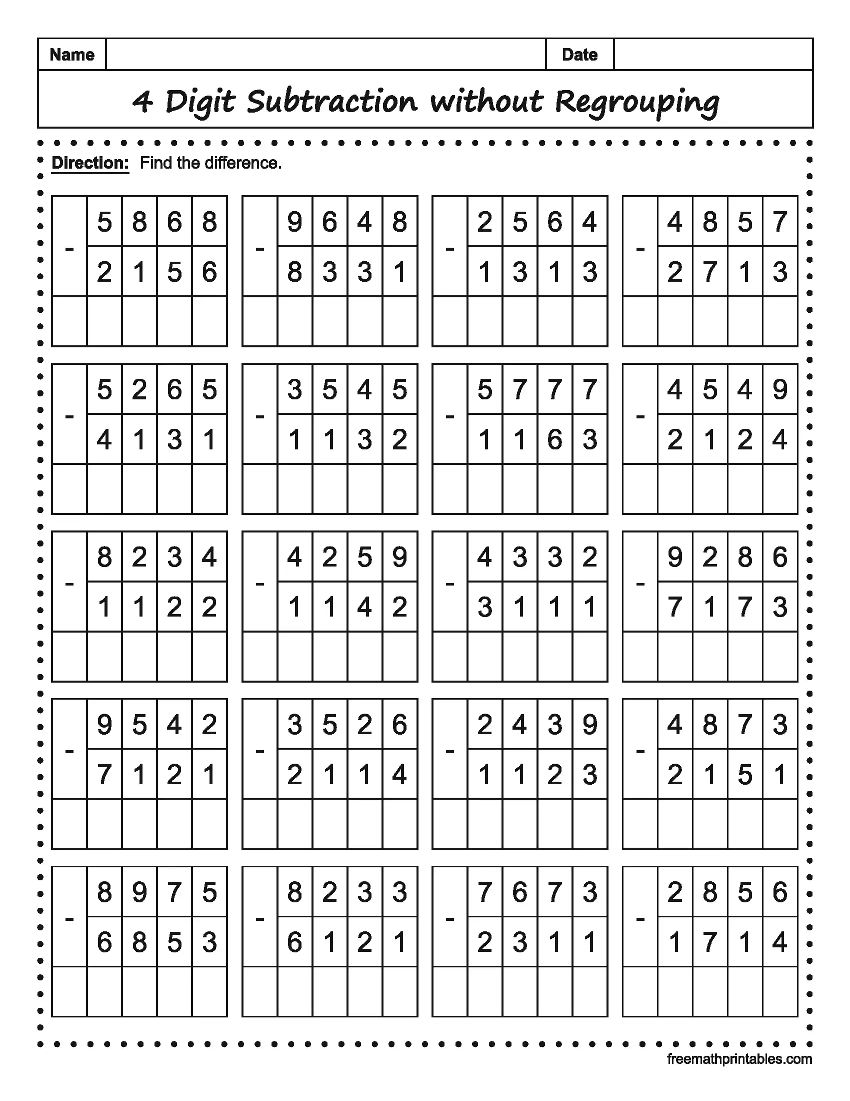 Math Worksheet 16